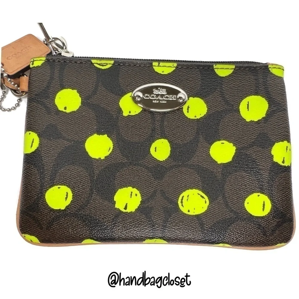 Coach small wristlet